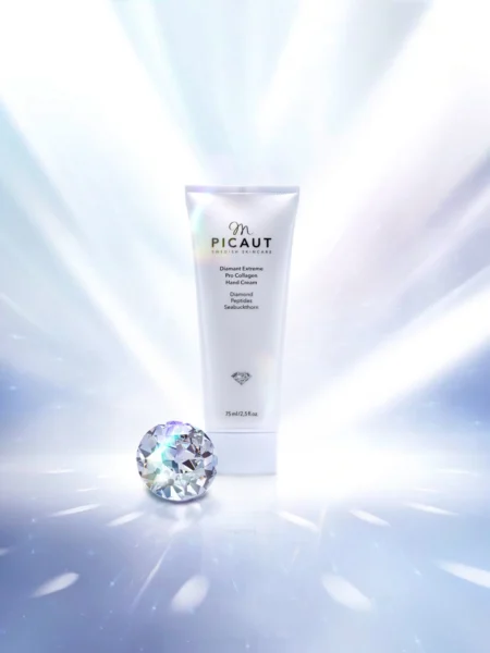 Diamond Extreme Pro Collagen Hand Cream från M Picaut Skincare. Handkräm med diamant.