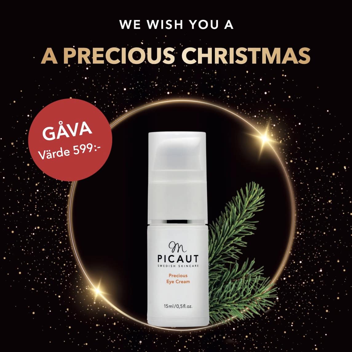 Ekologiskt julklappstips: Precious Eye Cream ögonkräm från M Picaut - gåva värde 599 kr