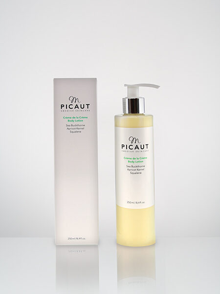M Picaut Skincare - Crème de la Crème Body Lotion. Ekologisk och mjukgörande kroppslotion.