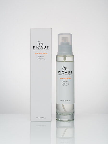 M Picaut Skincare - Hydrating Water. Ekologisk och intensivt fuktgivande och lugnande ansiktsmist.