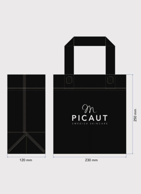 M Picaut Skincare - Tote Bag. Praktisk liten väska till lunchlådan, gå-bort-skorna eller vattenflaskan till gymmet.