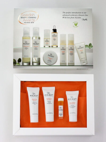 M Picaut Skincare - Try me out Kit. Travel Kit. 4 ministorlekar av M Picauts ekologiska produkter.
