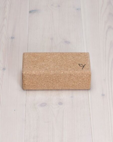 Yogiraj Yogablock - Yoga block i naturlig och ekologisk kork från medelhavet