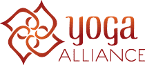 Yoga Alliance logga med länk till Yoga Alliance